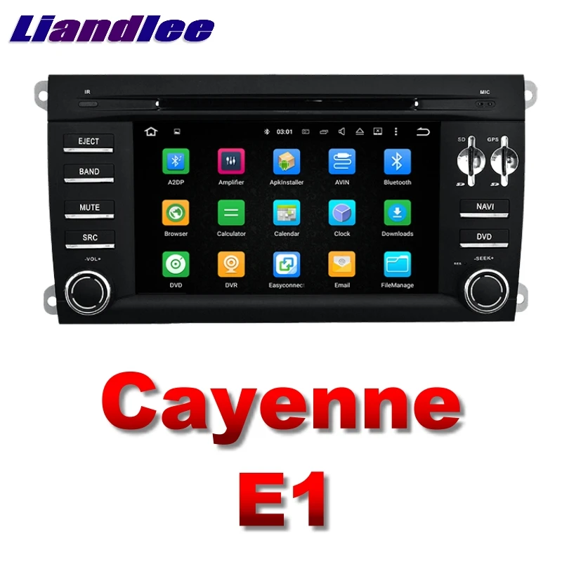 Автомобильный мультимедийный плеер Liandlee NAVI для Porsche Cayenne E1 2002 ~ 2010 автомобильная