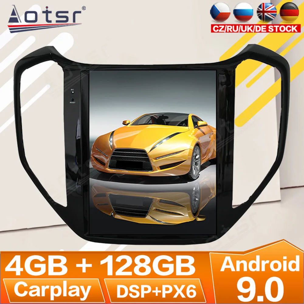 

128GB For Changan CX70 2016 2017 2018 2019 Android Radio Multimedia Car Cassette Recorder Stereo Player Tesla GPS Navi Head Unit