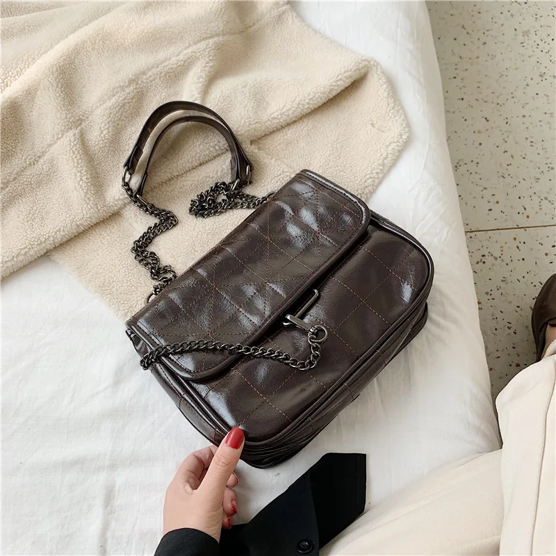 

Crossbody Bags for Women Large Capacity High-end Foreign Shoulder Bag Korean Version of The Messenger Bag Retro Messenger Bag