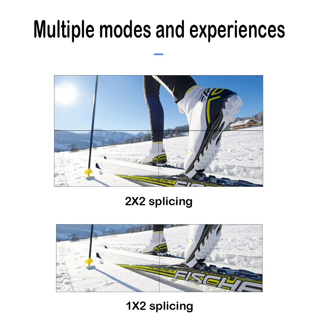 Сетевой видеопроцессор CARPRIE 2x2 4K HDMI сетевой адаптер питания PoE HDTV 1080p с