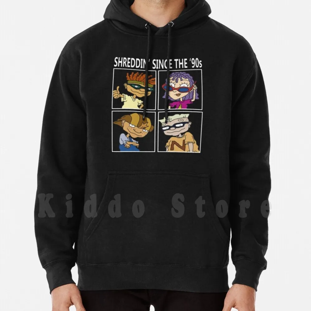 

Shreddin-Since-The-90S толстовки с длинным рукавом шреддин с 90-х годов Rocket Power Otto Reggie Twister Родригес Sammy
