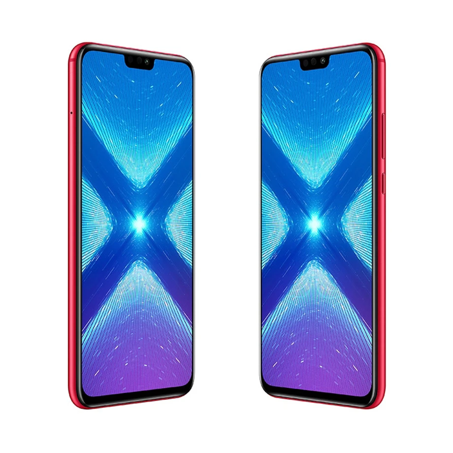 Honor 8X Kirin 710 Восьмиядерный 6,5 ''20MP& 2MP& 16MP 3400 mAh ram 6GB rom 64GB распознавание лица отпечаток пальца