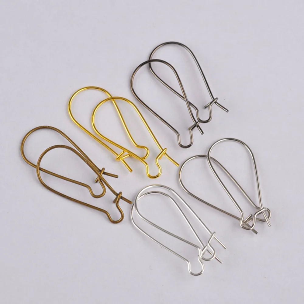 25 мм 1000 шт u-образные серьги крючки ушные Серьги фурнитура ювелирные аксессуары |