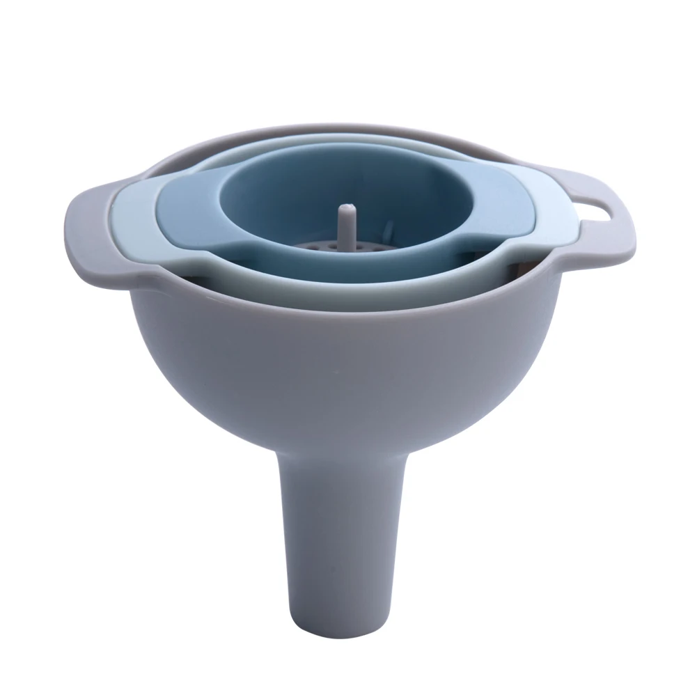 Маленький Средний Большой выбор жидкой пластиковой воронки передача