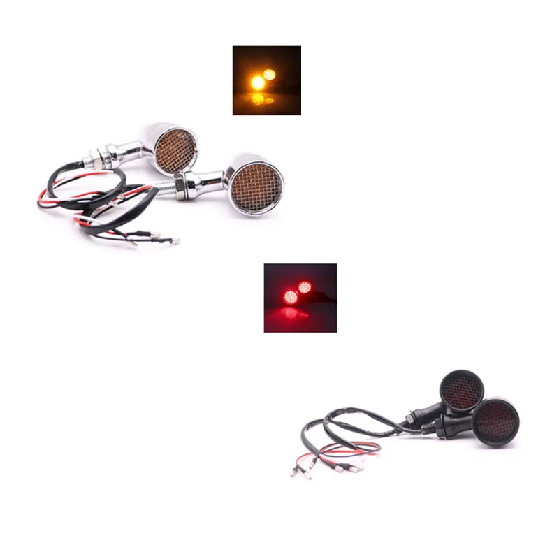 Мотоциклетный светодиодный стоп сигнал для мотоцикла задний фонарь Harley Yamaha Honda