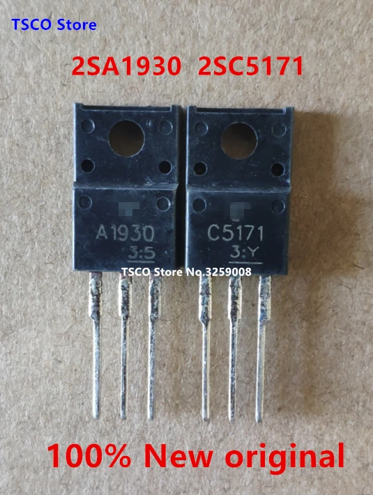 2SC5171 2SA1932 C5171 A1932 новые оригинальные аудио парные трубки 10 пар|Реле| |