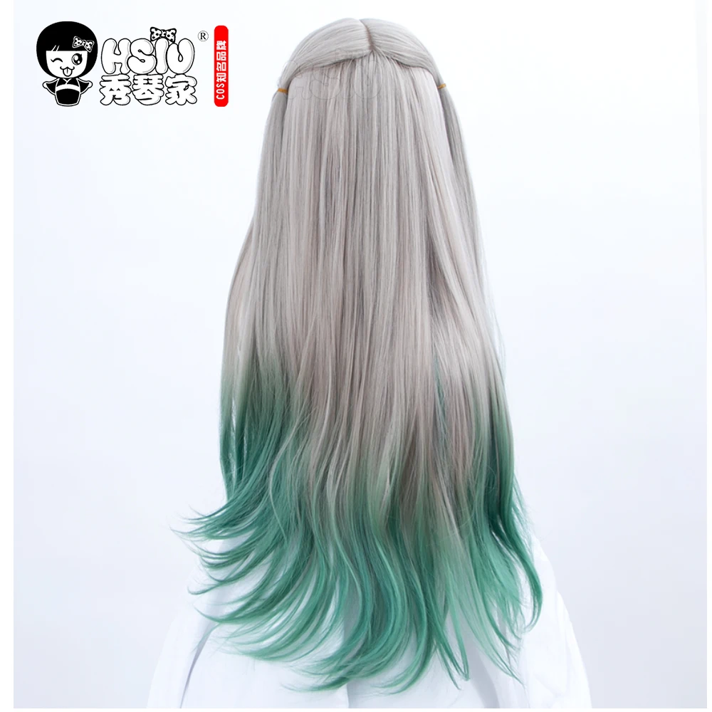 Парик для косплея HSIU из аниме унитаз специального градиентного цвета длинный