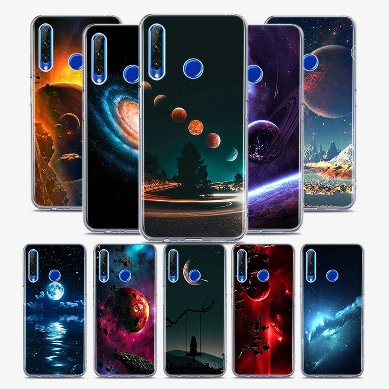 Чехол для телефона силиконовый Honor 30 30S 30i 9 10 9A 9C 9S 9N 10i 10X 9X Lite Pro | Мобильные телефоны