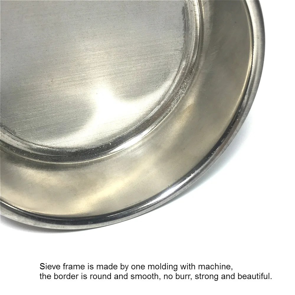 Лабораторное сито стандартное для отбора проб смотровое 304 сеточный фильтр SUS
