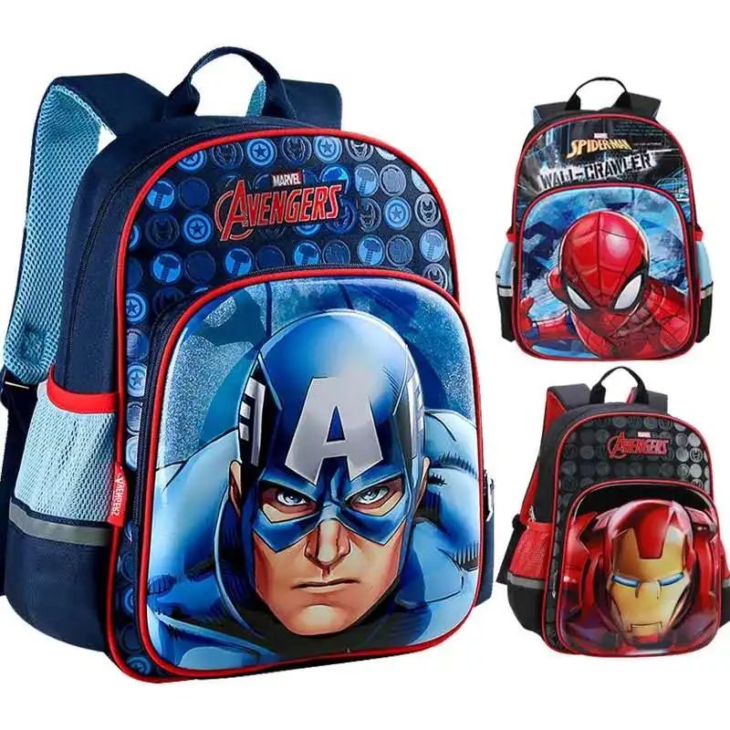 Школьный портфель для мальчиков с героями Диснея Marvel новинка 2020 ортопедический