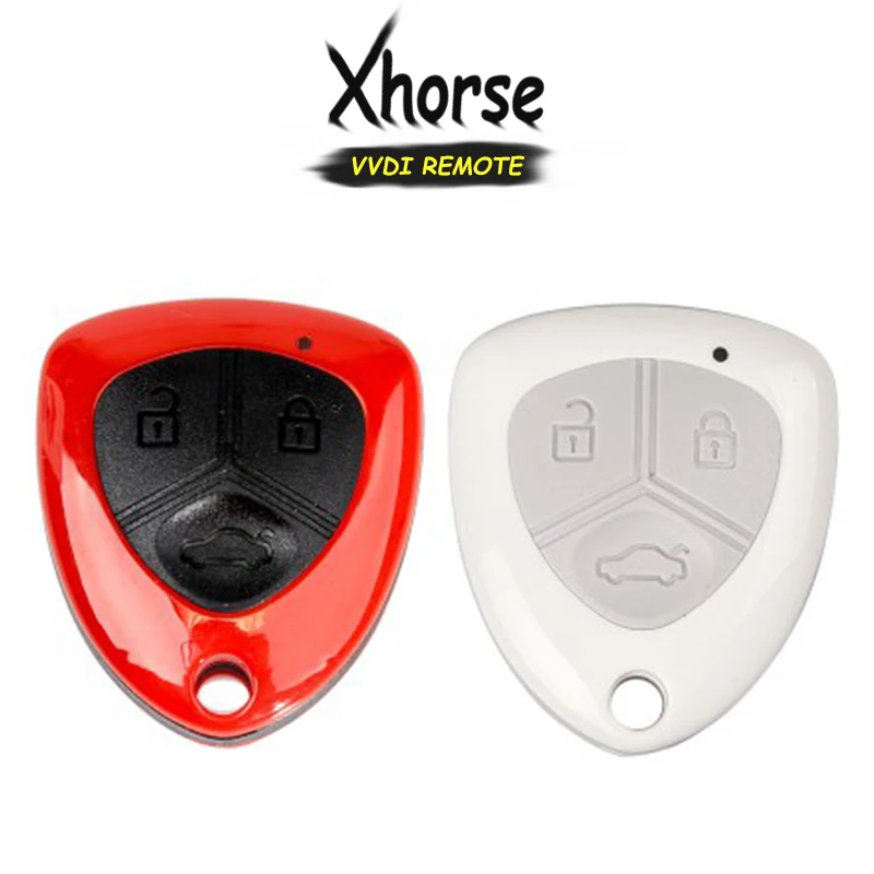 KEYECU 5x (английская версия) XHORSE для Ferrari Тип 3 кнопки универсальный дистанционный