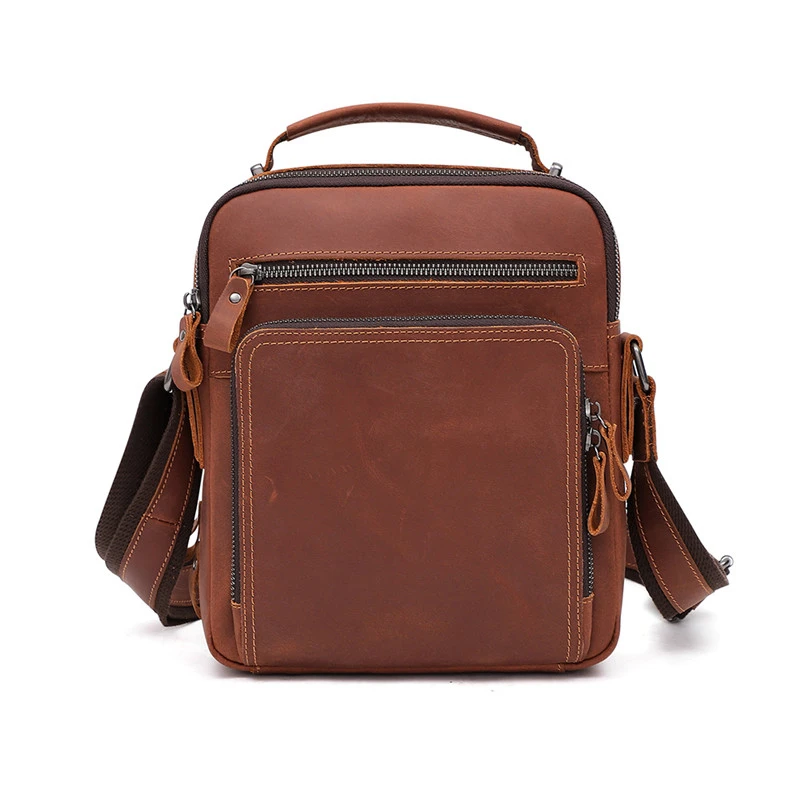 

Men's Bag Genuine Leather Crossbody Bags For Men Messenger Bag Men Leather Designer Men's Shoulder Bags Male Handbag