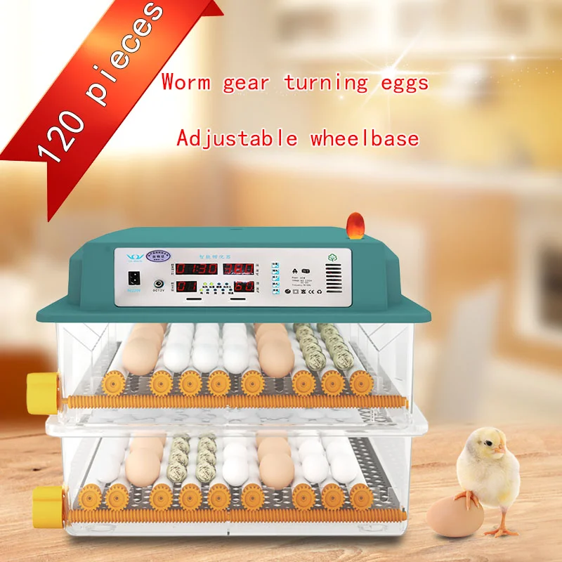 Брудер куриное яйцо автоматический инкубатор фермы/инкубаторные машины 120 яйца