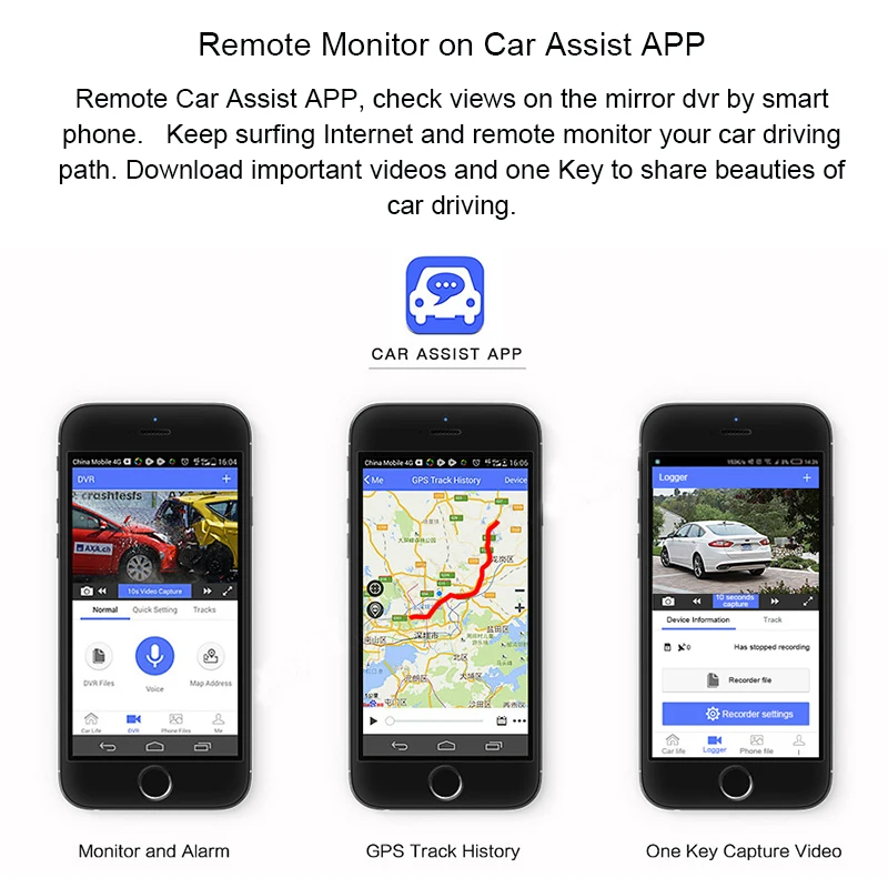 Автомобильный видеорегистратор Anfiite 6 86 дюйма Android зеркало заднего вида 4G Bluetooth gps