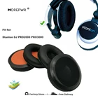 Morepwr запасные амбушюры для Stanton DJ PRO2000 PRO3000, запасные части для гарнитуры, кожаные наушники, Накладка для наушников