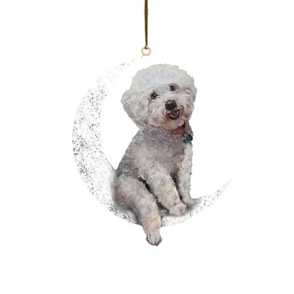 

Smooth Edges Vibrant Color Christmas Tree Decoration Hanging Pendant for Office
