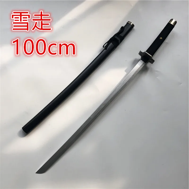 1:1 Anime Cosplay Kozuki Oden Totsukanotsurugi sword Roronoa Zoro Sword Weapon Wood Ninja Knife Samurai Prop Toys 100cm |