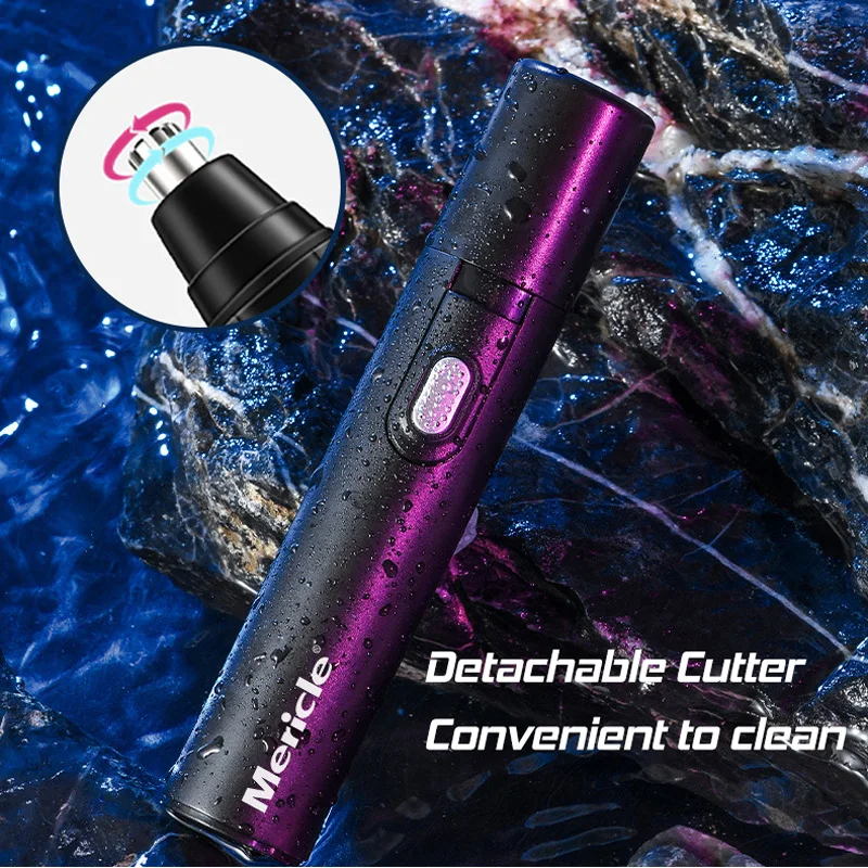 

Nose Hair Trimmer Electric Removal Clipper Rechargeable Razor Shaver Trimmer Epilators Portable Safe Blade