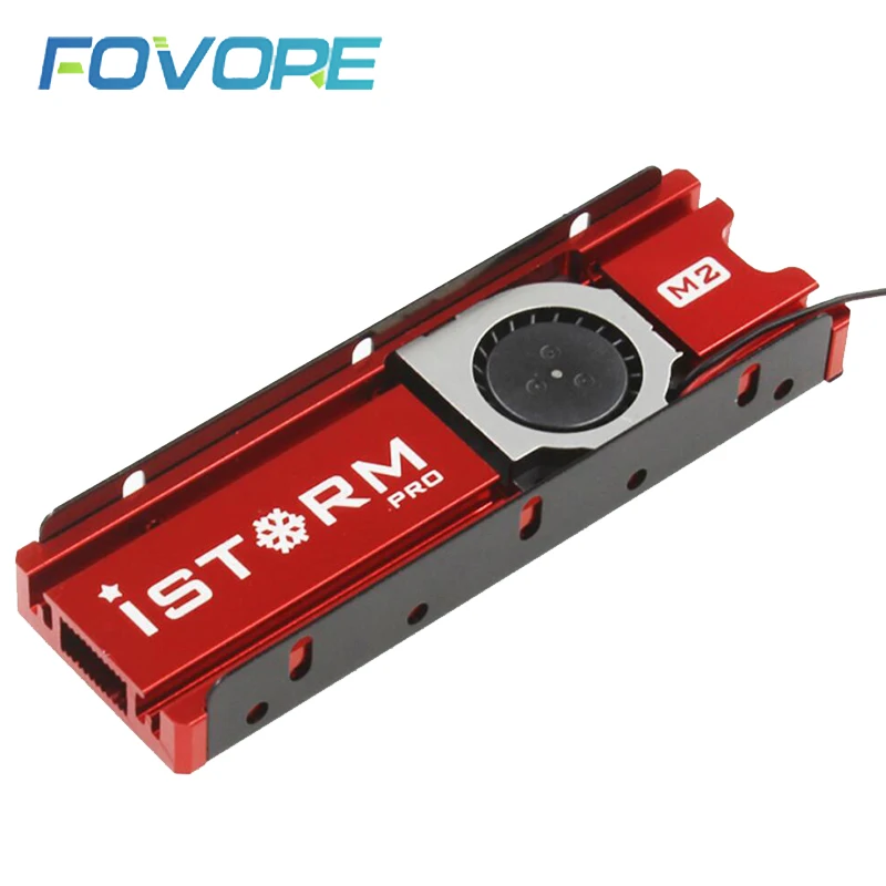M.2 радиатор m2 ssd 2280 NVME кулер m.2 NGFF вентилятор теплоотвода Радиатор теплоотвод