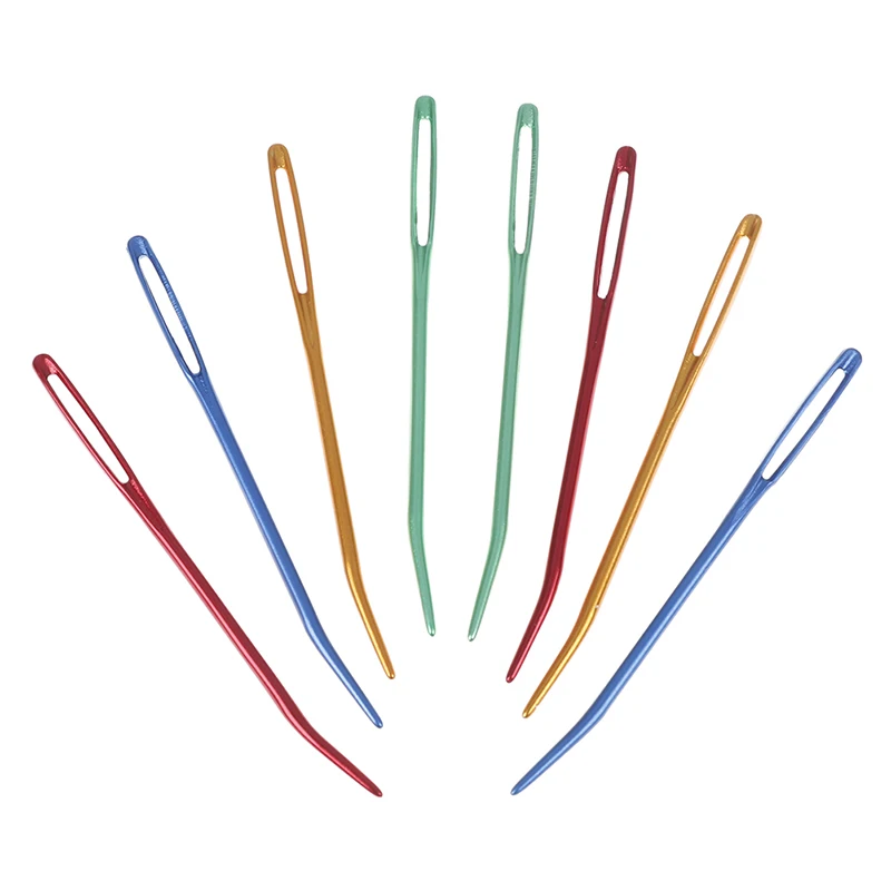 Набор из 24 штук с принтом большие глаза Self Threading иглы бытовой ручной швейной для