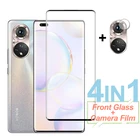 Полное покрытие Экран протектор для Honor 50 Pro закаленное стекло телефон с противоударной защитой Камера объектив пленка для Honor 50 SE стекло