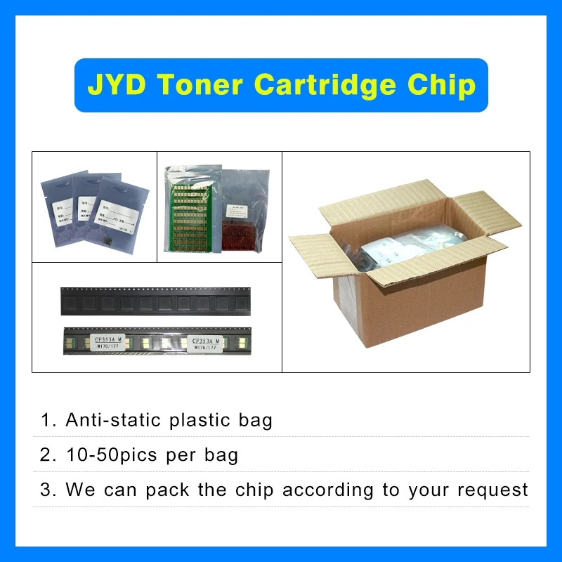 Совместимость HP A универсальный картридж с тонером чип для Q7553A Q7551A Q2613A Q5949A Q2610A Q6511A