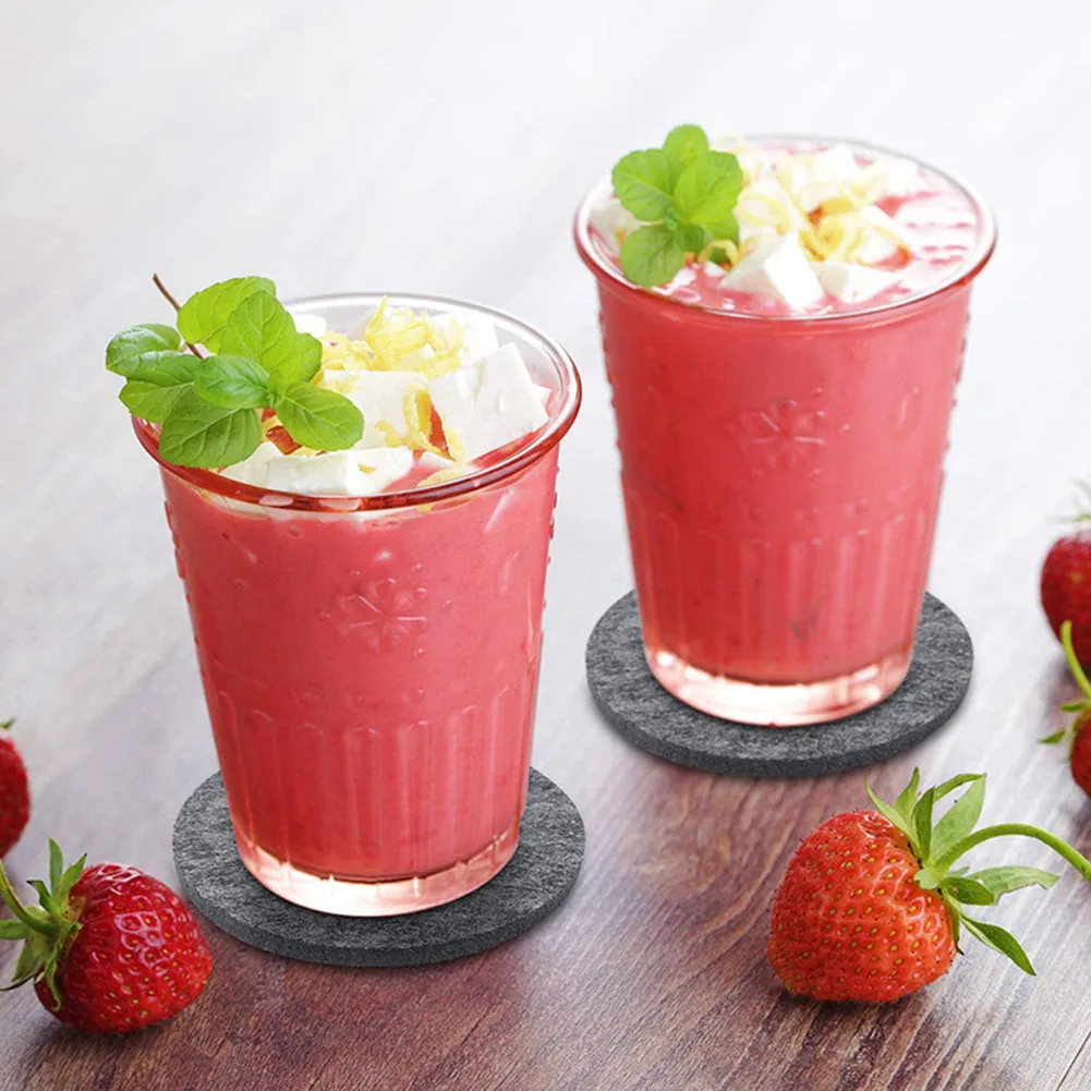 Домашняя кухонная круглая чаша из войлока термоизолированная подставка набор