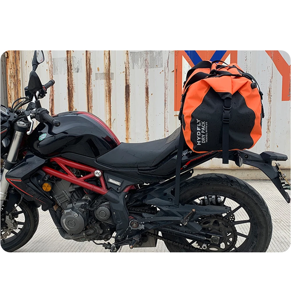 

Outdoor Camping 48/66L Large Capacity Bag Motorbike Bicycle Rear Seat Bag Water-Resistant Motorcycle Carrier Pouch