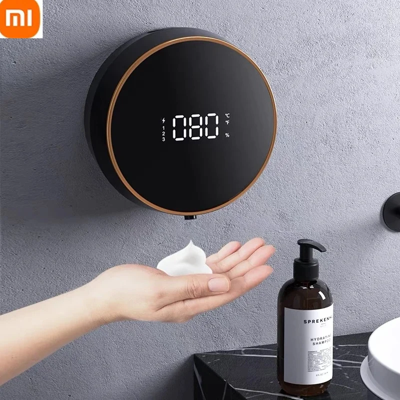 Автоматический индукционный дозатор мыла XIAOMI светодиодный диспенсер для