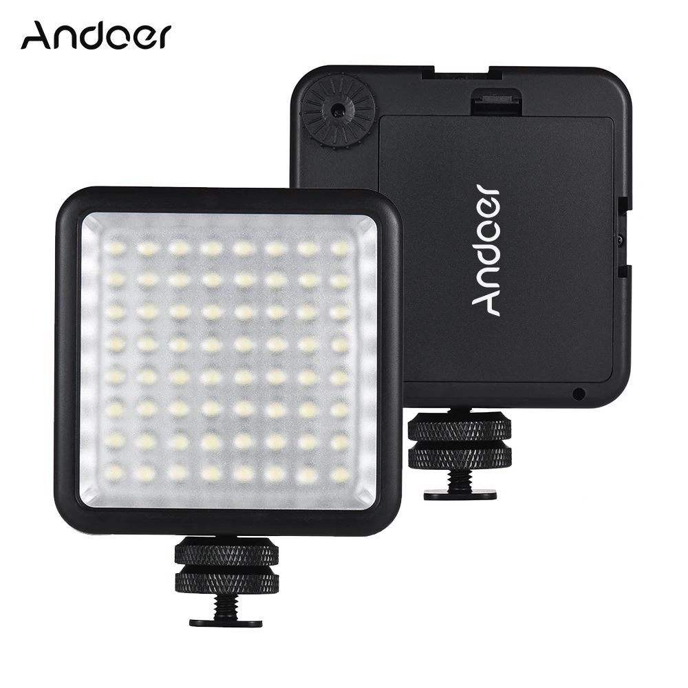 

Andoer LED 64 USB Camera LED Panel Light Portable Mini Camcorder Video Lighting for Canon Nikon Sony A7 Olympus
