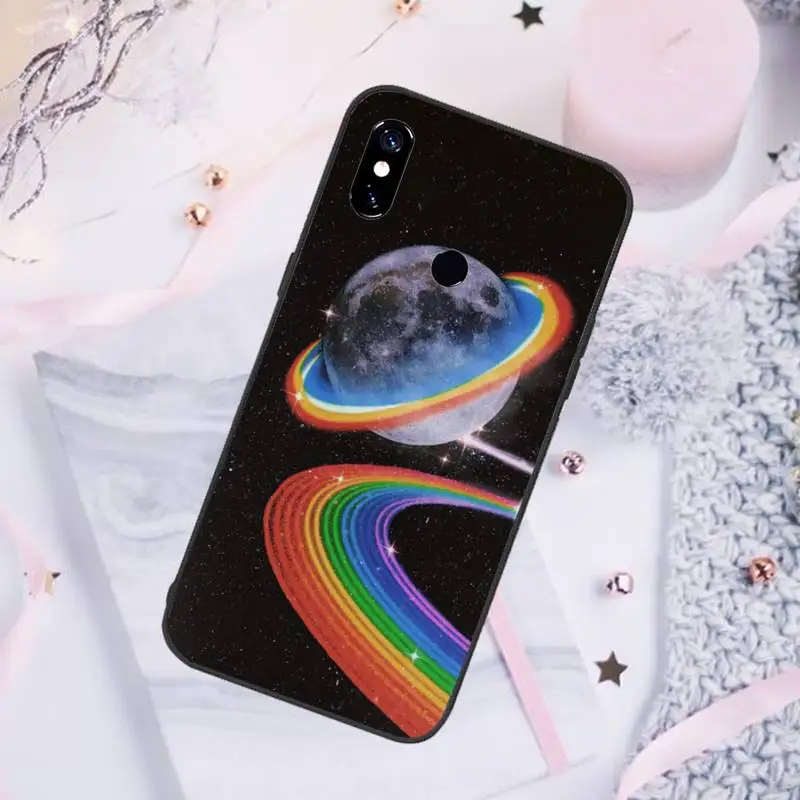 

Cartoon space planet Phone Case For Xiaomi Redmi note 7 8 9 pro 8T 9S Mi Note 10 Lite pro