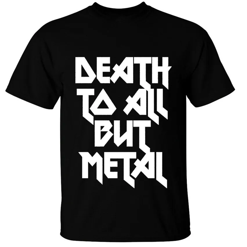 DEATH TO ALL BUT METAL Мужская футболка S 5XL стальная пантера в стиле рок гот альтернатива