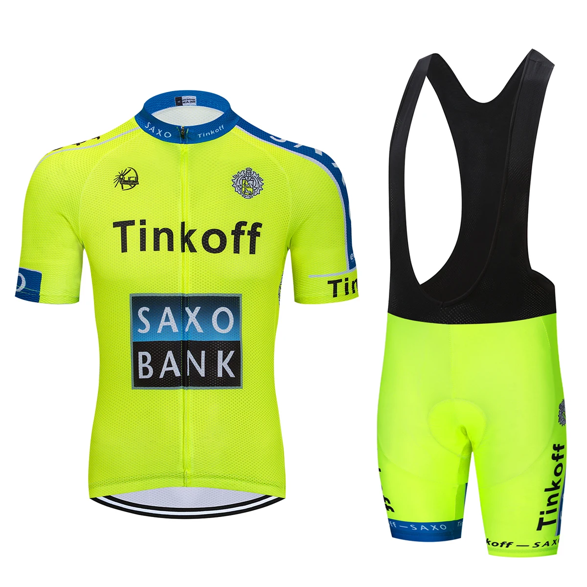 Прямые продажи с фабрики! SaxoBank Tinkoff костюм Джерси для езды на