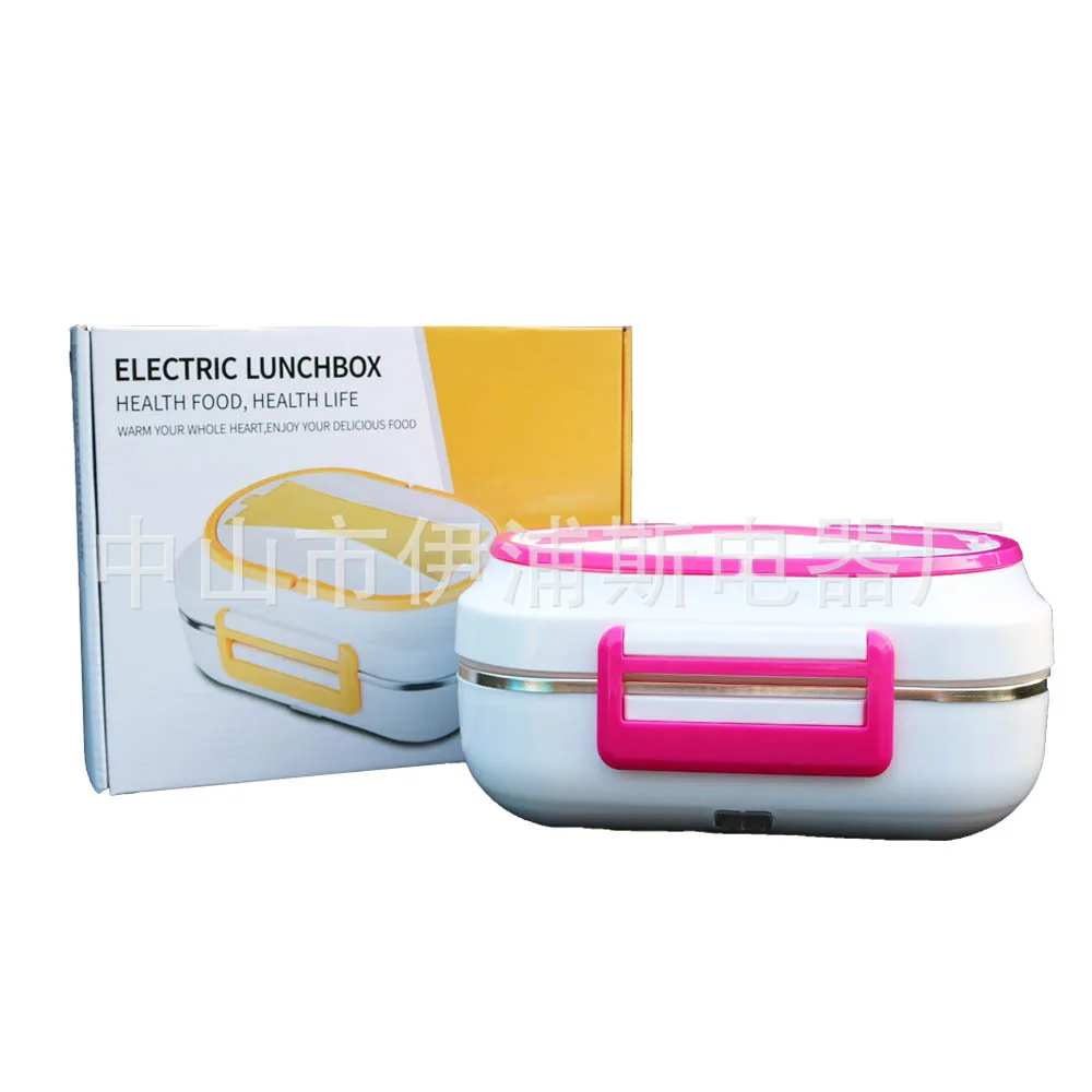 

Electric heating lunch box plug-in sub-grid large-capacity stainless steel inner bile insulation