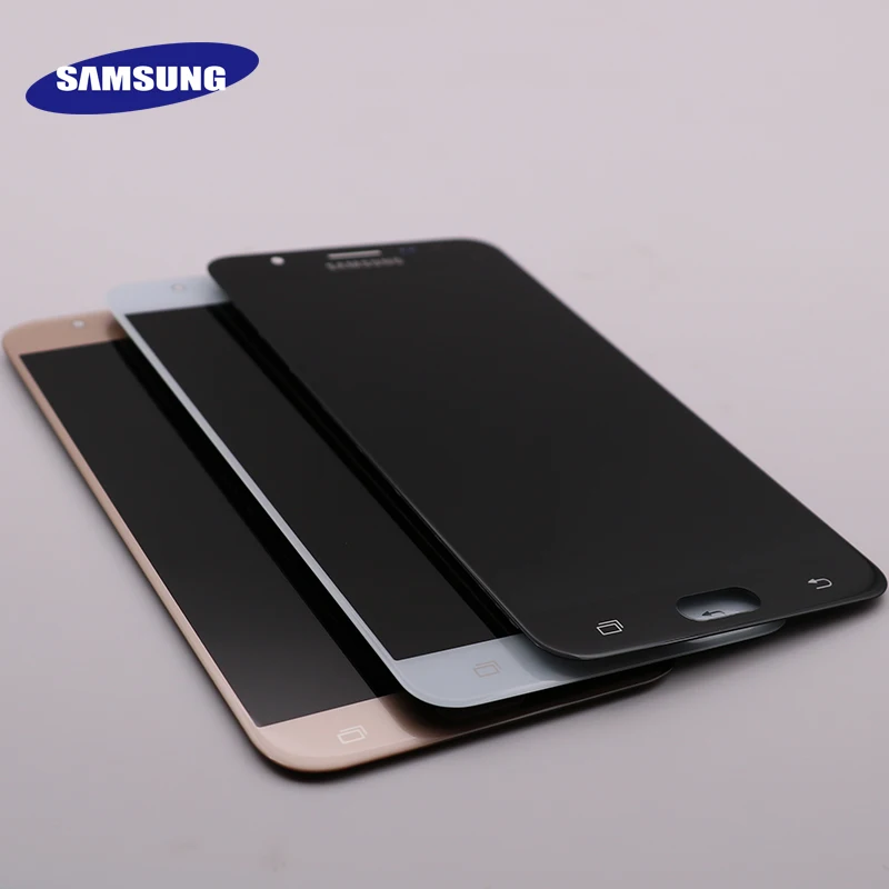 5 ''Оригинальный дисплей для SAMSUNG Galaxy J7 Prime 2016 LCD сенсорный экран с рамкой G610 G610F