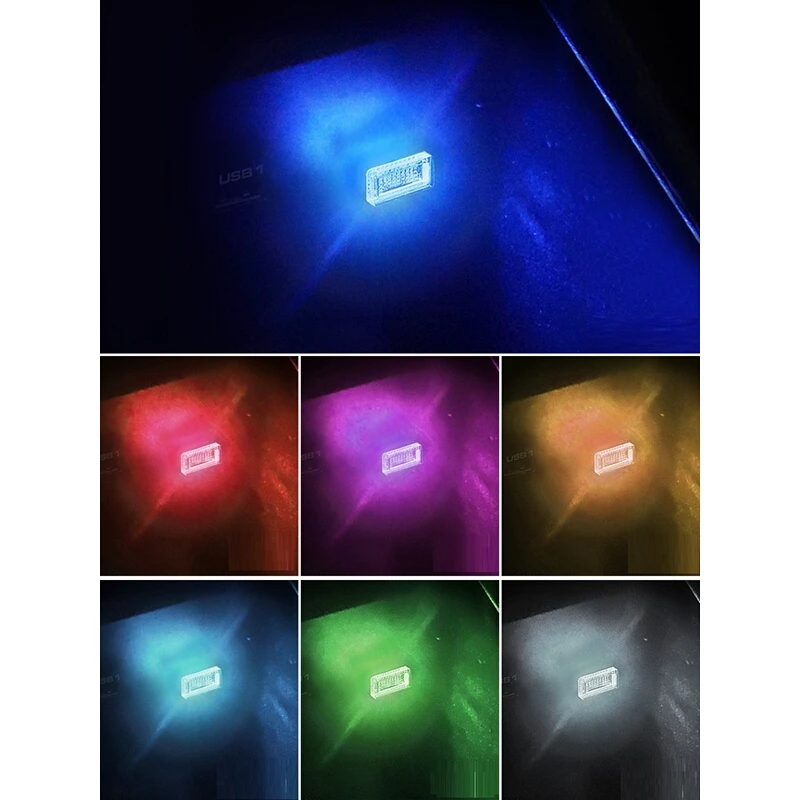 

Lighting Gadget Accesories for Lampki Dekoracyjne Interior Atmosphere Led Auto Light Car Accessories Universal Decorative Lamp