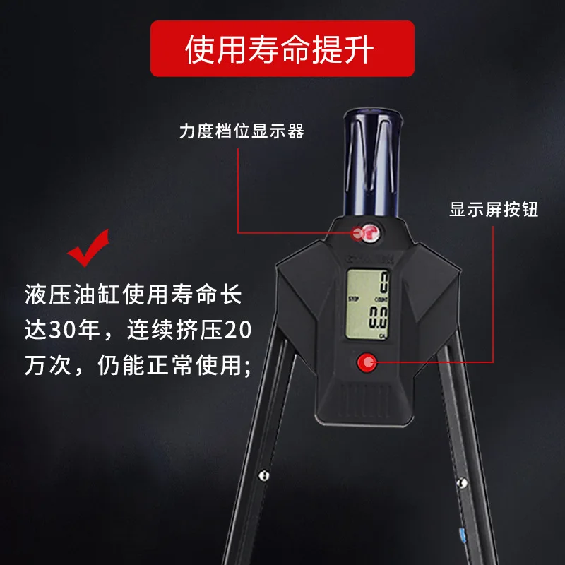 구매 유압 핸드 Strengthener 계산 휘트니스 10-200kg 체육관 장비 확장기 강도 훈련 휴대용 바디 빌딩 스포츠