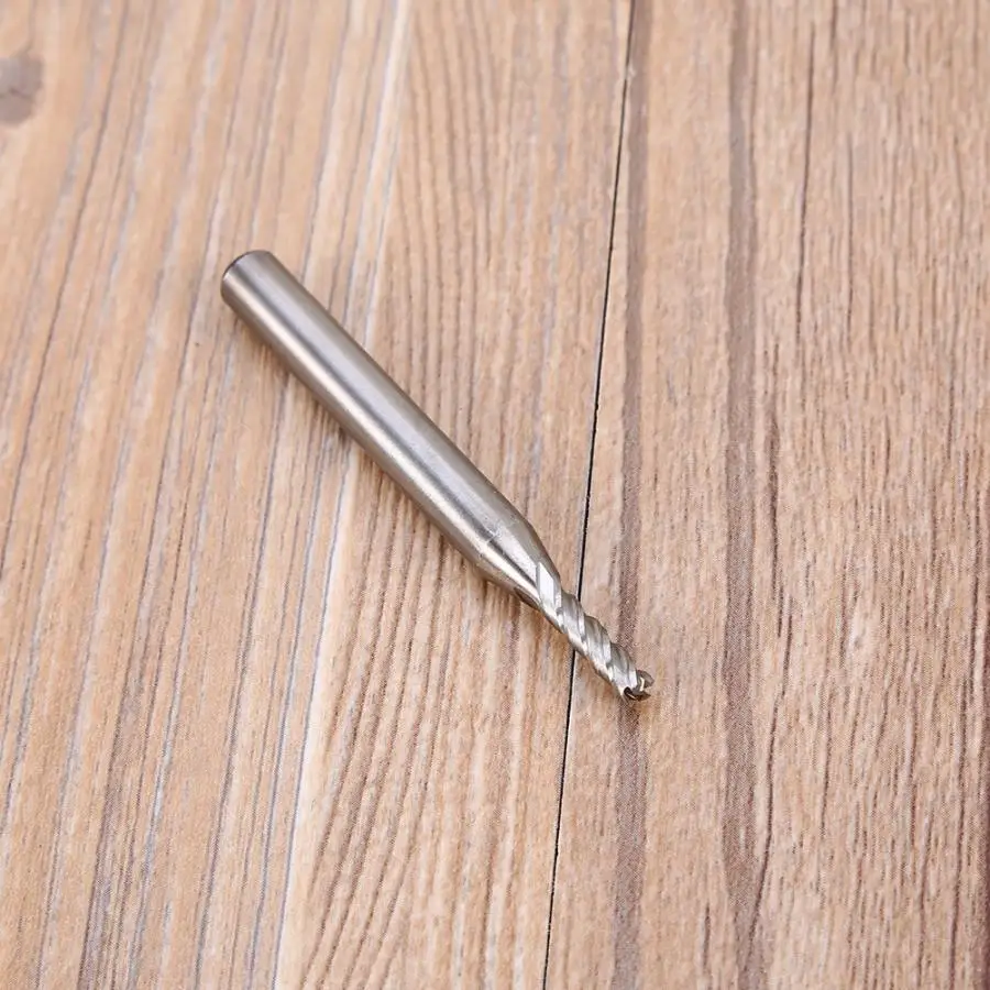 Концевая фреза с 4 канавками и прямым хвостовиком 1/4 дюйма 1/8 3/16 дюйма|Фреза| |