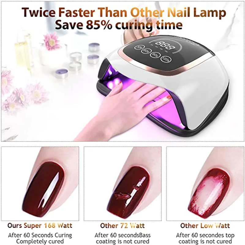 

Led Light for Nail Led Display Touch Button Oven Gel Nails 42bead UV Nail Lamp Curing Gel Polish Professional Led Nail Uv Lamp