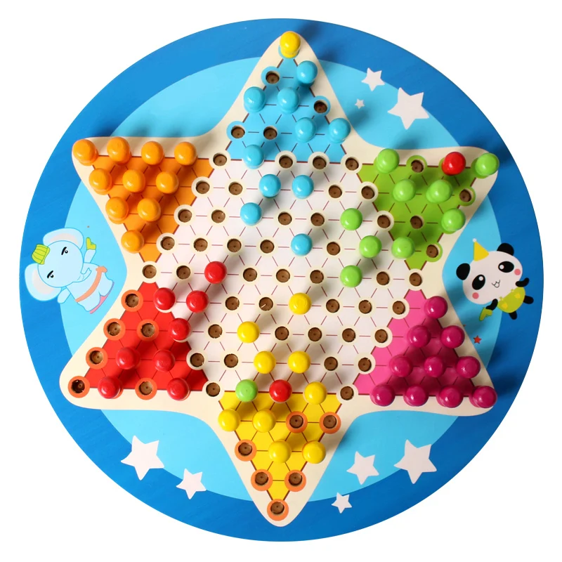 Наиболее популярные традиционные мини деревянные ящики китайские шашки