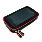 Сумка на передний руль мотоцикла ПУ сумка для навигации на руль мотоцикла из углеродного волокна женская сумка для седла с отверстием для наушников