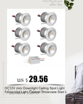 12V Led точечный светильник шкаф мини Точечный светильник IP65 Водонепроницаемый Утопленный вниз светильник шкаф витрина Дисплей светильник 1W с Драйвером