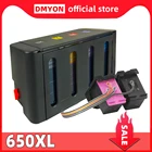 Картриджи DMYON 650XL, сменные чернила для принтеров Hp 650 XL, Deskjet 1015 1515 2515 2545 2645 3515 3545 4515
