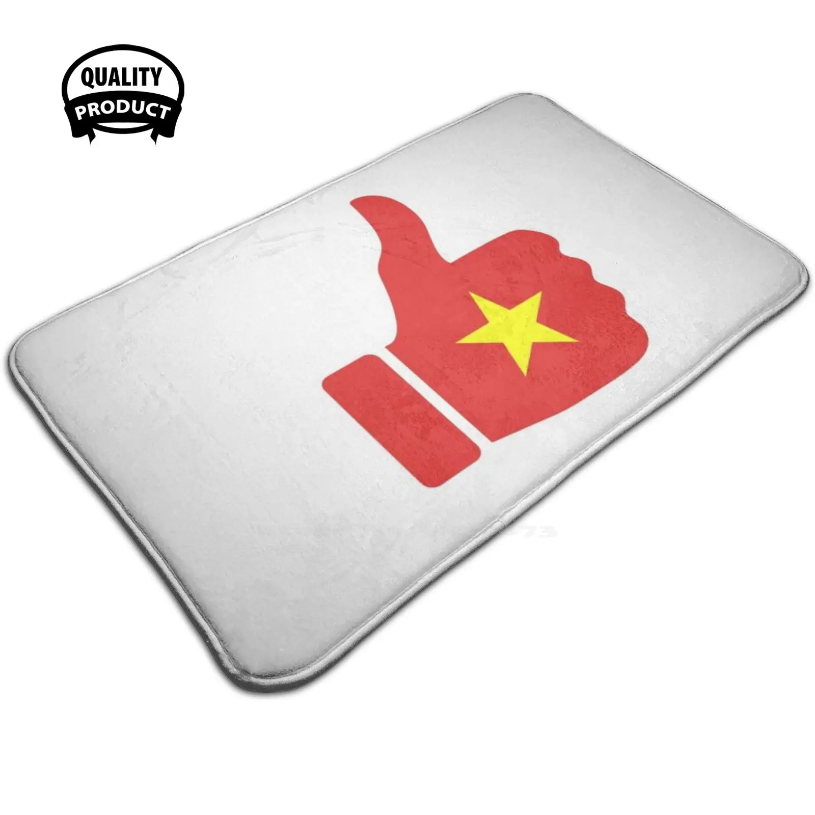 Флаг из Вьетнама 3 размера домашний ковер комнатный флаг с большим пальцем