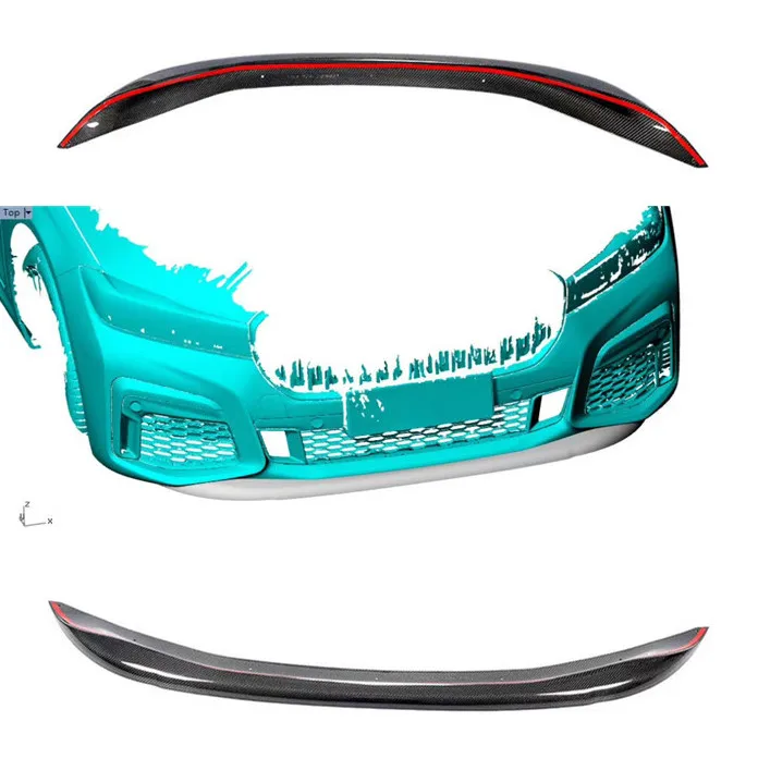 

2021 Fit For 7 Bmw Series 730li 740li 760li Modified Carbon Fiber Front Lip