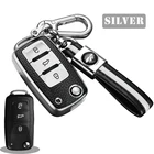 Кожаный чехол для автомобильных ключей из ТПУ, чехол для Volkswagen VW POLO Tiguan Passat B5 B6 B7 Golf 6 EOS Scirocco Jetta MK6 Octavia, аксессуары