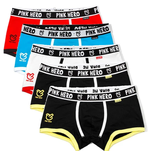 Трусы мужские Pink Heroes хлопок трусы высокого качества M/L/XL/XXL цвет в