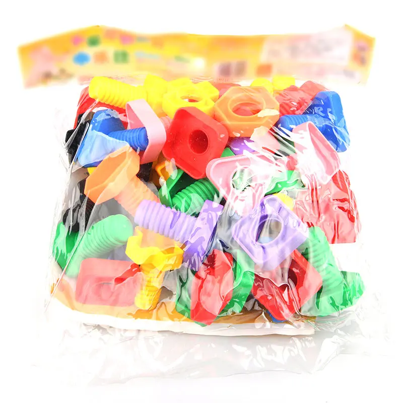 

3D Puzzles Kids Building puzzle Toys games For Children Educational Toys Mind Build Screw Nut Disassembly Building Blocks