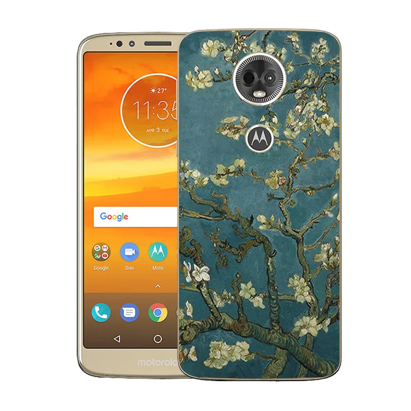 Полный защитный чехол для Moto E5 Plus тонкий прозрачный ТПУ мобильный телефон Motorola