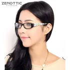 Женские прямоугольные очки ZENOTTIC, ацетатные оправы для очков с полной оправой, очки для чтения по рецепту близорукости